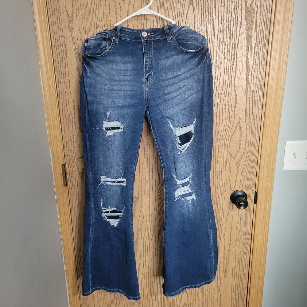 KanCan Distressed Blue Women's Jeans